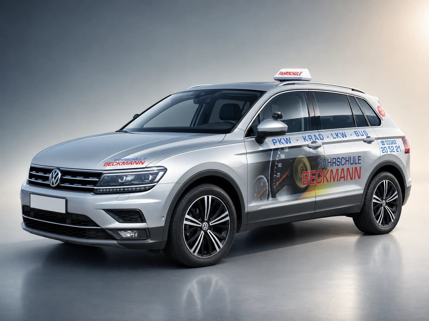VW Tiguan – Schulfahrzeug der Fahrschule Beckmann